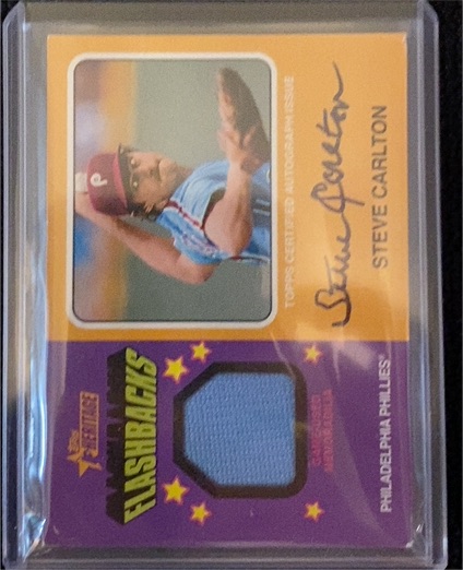 1981 Topps Flashbacks #FB-1 Steve Carlton — front