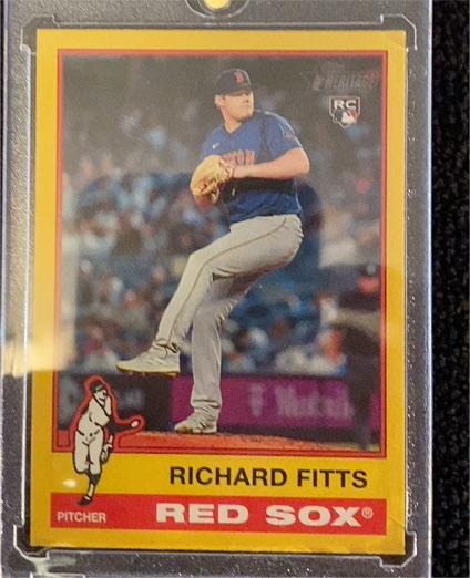 2025 Topps Heritage #471 Richard Fitts — front