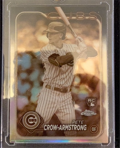 2024 Topps Chrome Sepia Refractor #16 Pete Crow-Armstrong — front