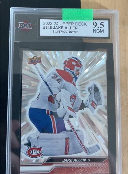 2023-24 Upper Deck #346 Jake Allen — front