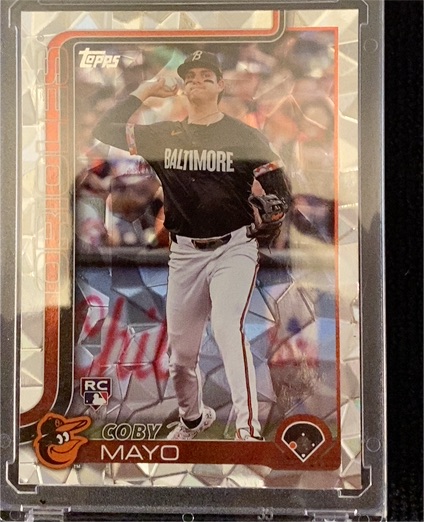2025 Topps Series 1 #20 Coby Mayo — front