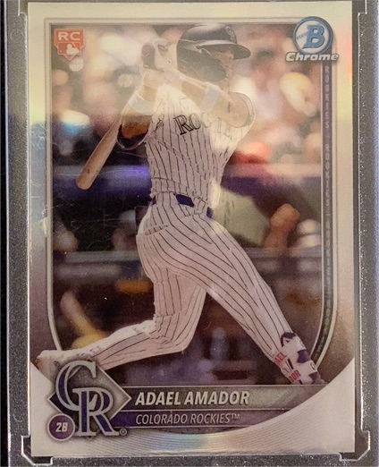 2025 Bowman Chrome #31 Adael Amador — front