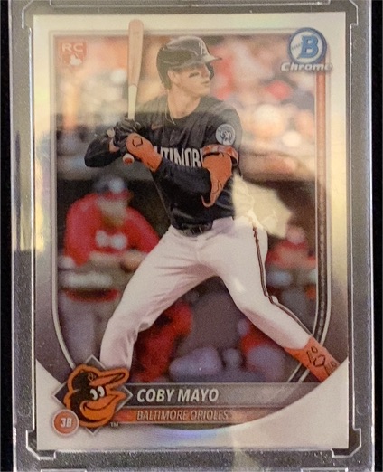 2025 Bowman #37 Coby Mayo — front