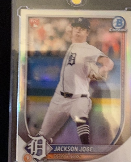 2025 Bowman Chrome #50 Jackson Jobe — front