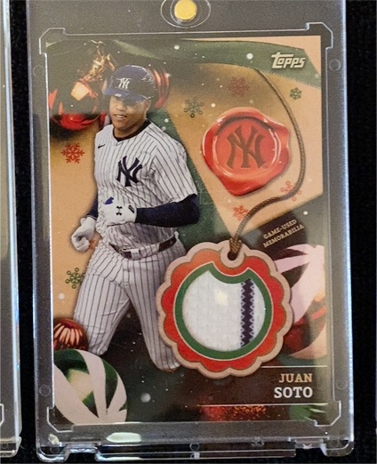 2024 Topps Holiday #RC-JS Juan Soto — front