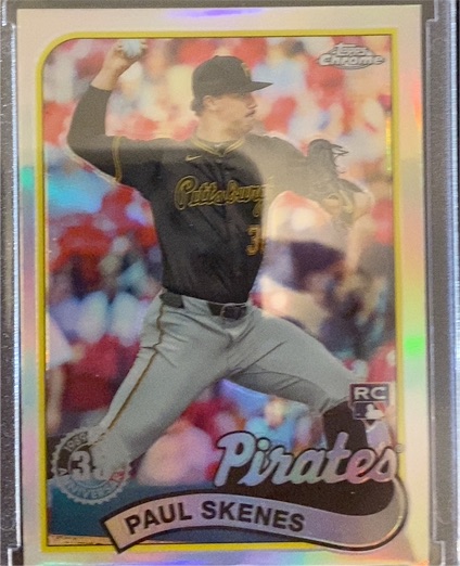 2024 Topps Chrome Update #89CU-1 Paul Skenes — front