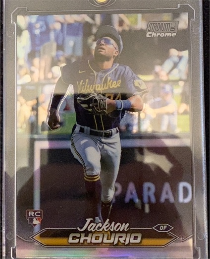 2024 Topps Stadium Club #184 Jackson Chourio — front