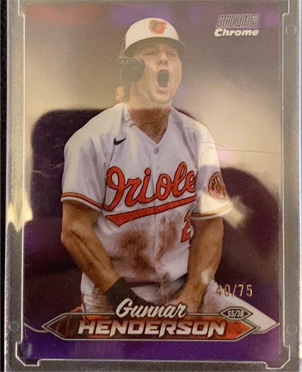 2024 Topps Stadium Club Chrome #16 Gunnar Henderson — front