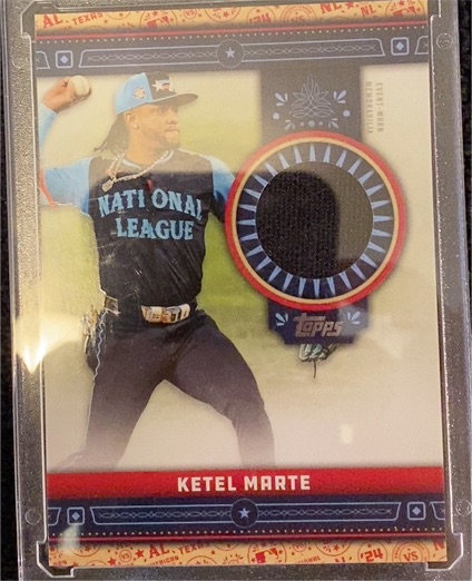 2024 Topps Update Series - All-Star Stitches #ASR-KM Ketel Marte — front