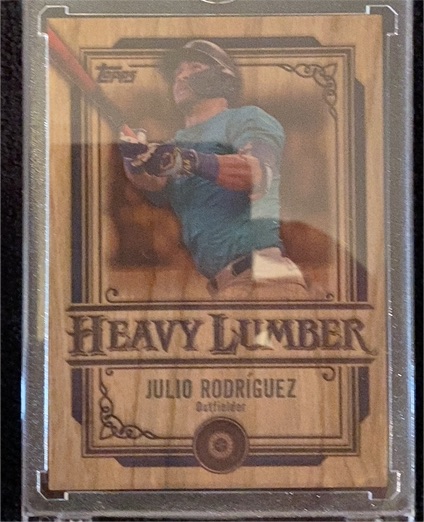 2025 Topps Series 1 #HL-2 Julio Rodriguez Heavy Lumber — front