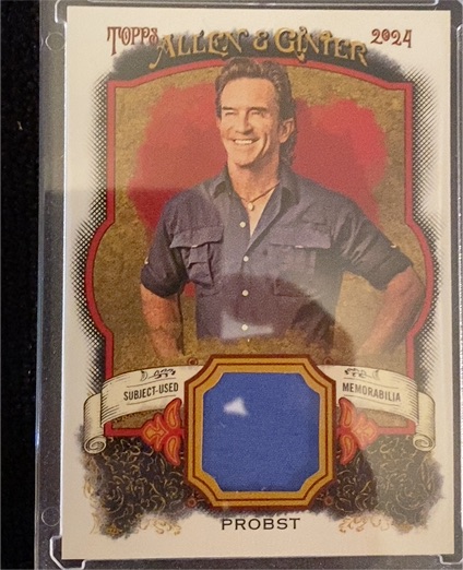 2024 Topps Allen & Ginter #AGR-JP Jeff Probst — front