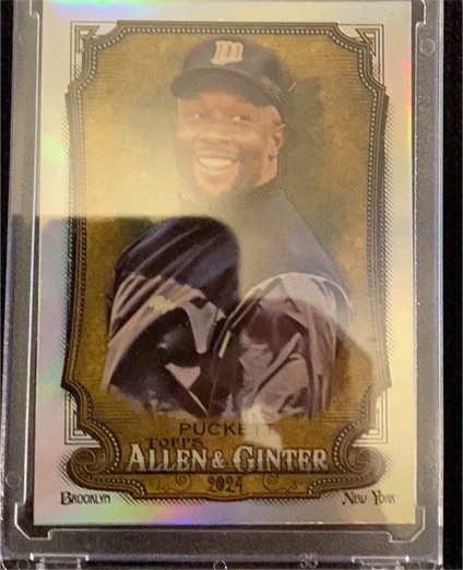 2024 Topps Allen & Ginter Chrome #153 Kirby Puckett — front