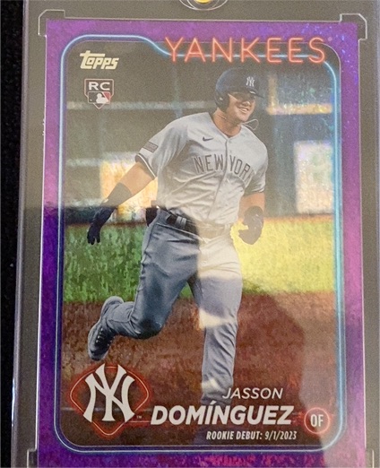 2024 Topps Chrome Update #USC70 Jasson Dominguez — front