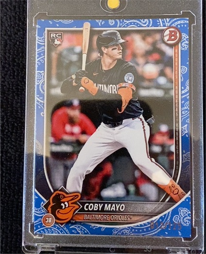 2025 Bowman #37 Coby Mayo — front