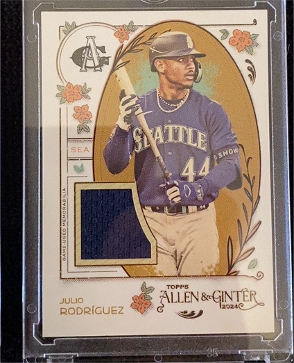 2024 Topps Allen & Ginter #AGR-JROD Julio Rodriguez — front