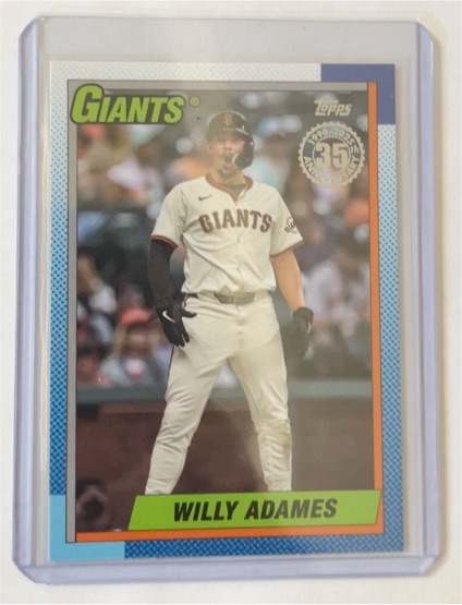 2025 Topps Series 2 #90B2-38 Willy Adames — front