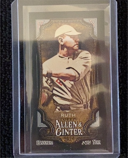 2024 Topps Allen & Ginter #198 Babe Ruth — front