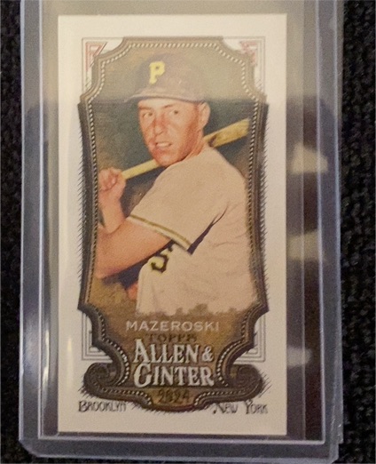 2024 Topps Allen & Ginter Mini #176 Bill Mazeroski — front