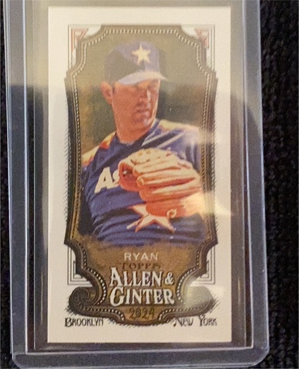 2024 Topps Allen & Ginter Mini #131 Nolan Ryan — front