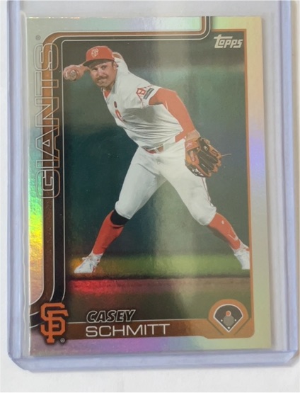2025 Topps Series 2 #495 Casey Schmitt — front