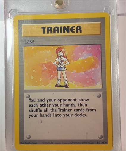 1999 Pokémon #75 Lass — front