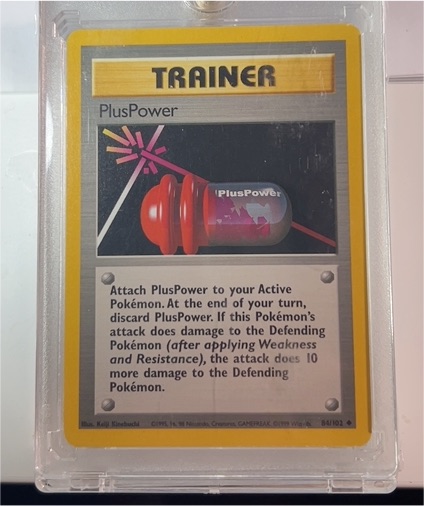 1999 Pokémon Base Set #84 PlusPower — front