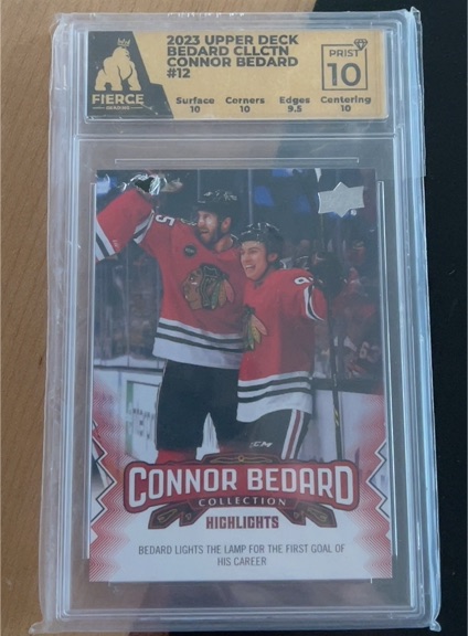 2023 Upper Deck Connor Bedard Collection #12 Connor Bedard — front