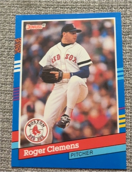 1991 Donruss #81 Roger Clemens Boston Red Sox — front