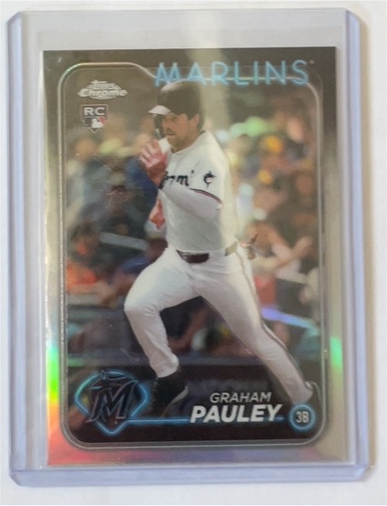 2024 Topps Chrome Update #USC97 Graham Pauley — front