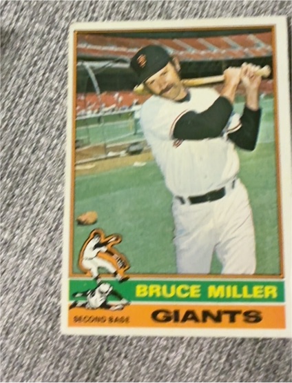 1976 Topps #367 Bruce Miller — front