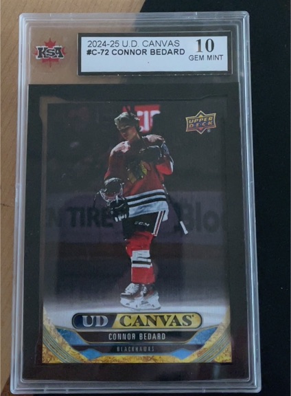 2024-25 Upper Deck UD Canvas #C-72 Connor Bedard — front