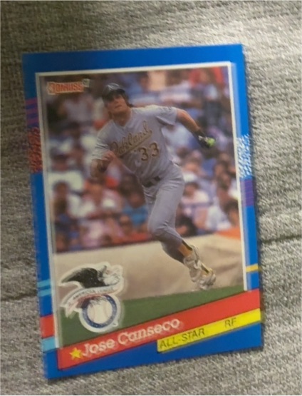 1991 Donruss #50 Jose Canseco — front