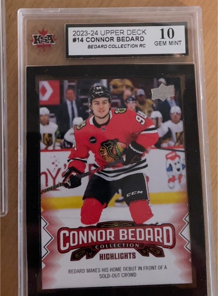 2023-24 Upper Deck Connor Bedard Collection #14 Connor Bedard — front