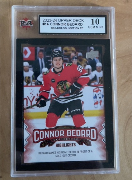 2023-24 Upper Deck Connor Bedard Collection #14 Connor Bedard — front