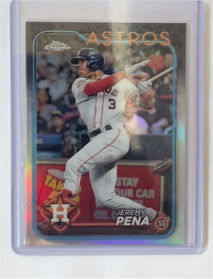 2024 Topps Chrome #244 Jeremy Pena — front