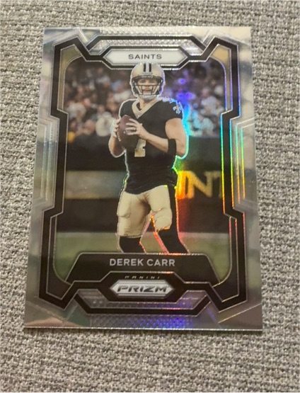 2023 Panini Prizm #7 Derek Carr — front