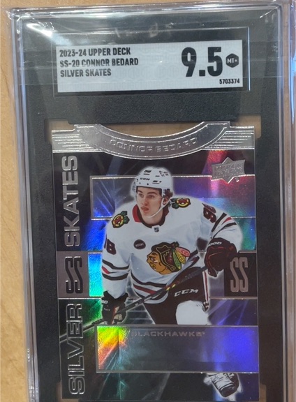 2023-24 Upper Deck Silver Skates #SS-20 Connor Bedard — front