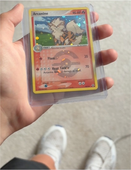 2004 Pokémon Fire Red & Leaf Green #18 Arcanine — front