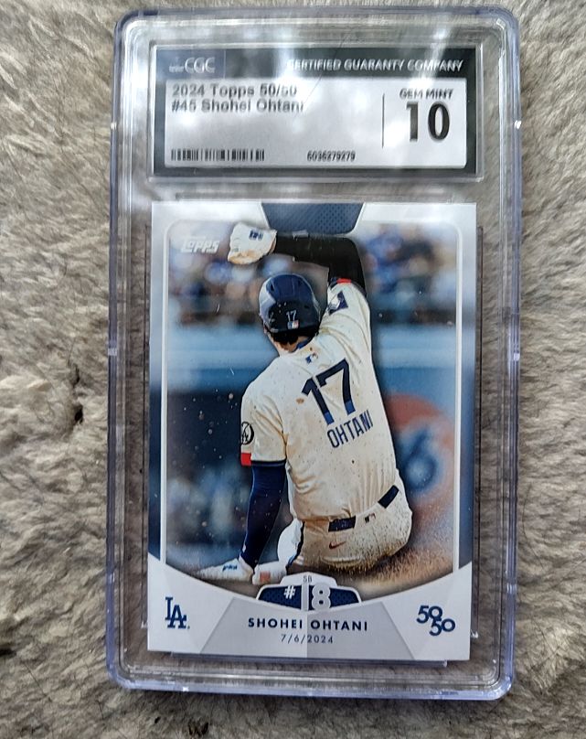 2024 Topps 50/50 #45 Shohei Ohtani — front