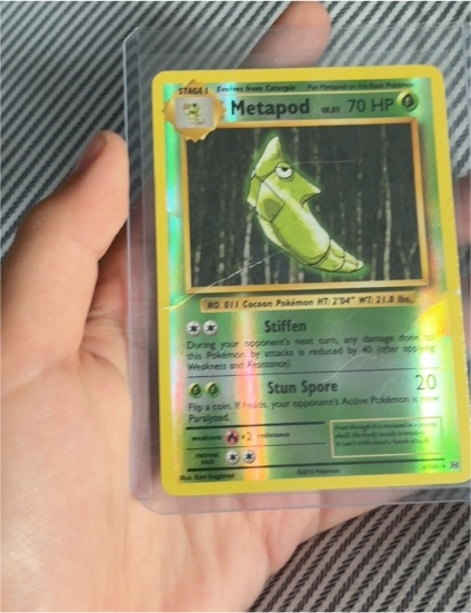 1999 Pokémon #54 Metapod — front