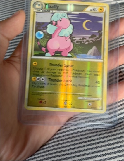 2010 Pokémon HeartGold & SoulSilver #42 Flaaffy — front