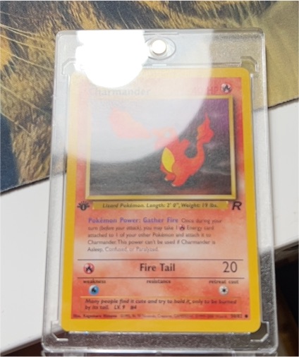 2000 Pokémon Team Rocket #50 Charmander — front
