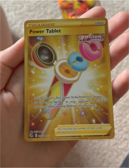 2021 Pokémon Fusion Strike #281 Power Tablet — front