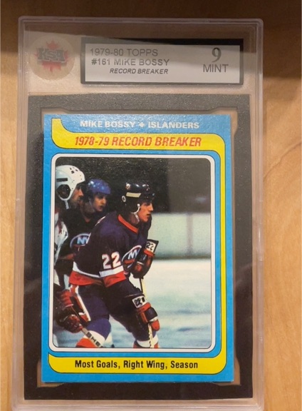 1979-80 Topps #161 Mike Bossy — front