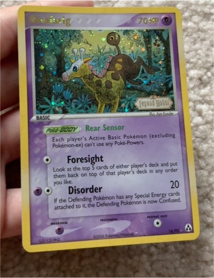 2006 Pokémon EX Legend Maker #16 Girafarig — front