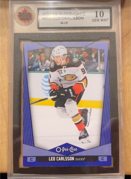 2024-25 O-Pee-Chee #367 Leo Carlsson — front