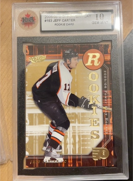 2005-06 Upper Deck Power Play #163 Jeff Carter Rookie Card — front