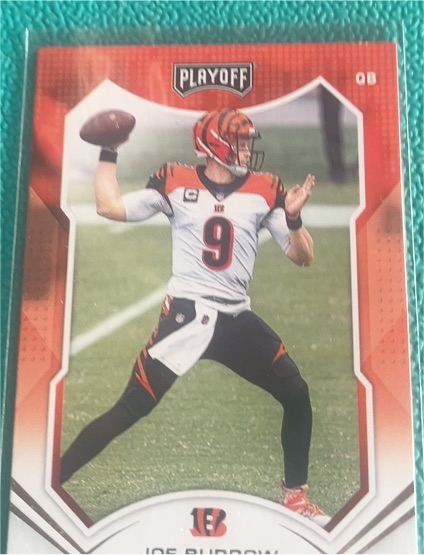 2021 Panini Playoff #31 Joe Burrow — front