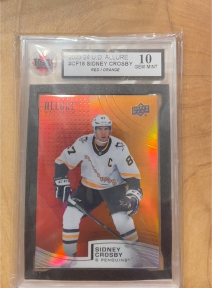 2023-24 Upper Deck Allure #CF18 Sidney Crosby — front