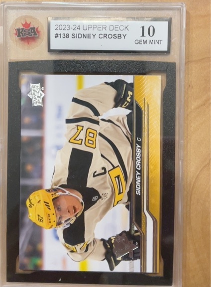 2023-24 Upper Deck #138 Sidney Crosby — front